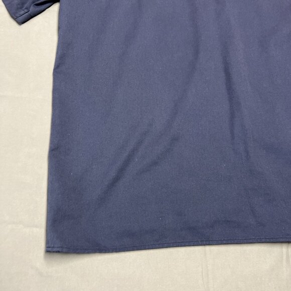 DICKIES MEN'S BLUE BUTTON UP WORK SHIRT SHORT SLEEVE SIZE 2XL 1574NV 2/12/16 - Picture 15 of 16